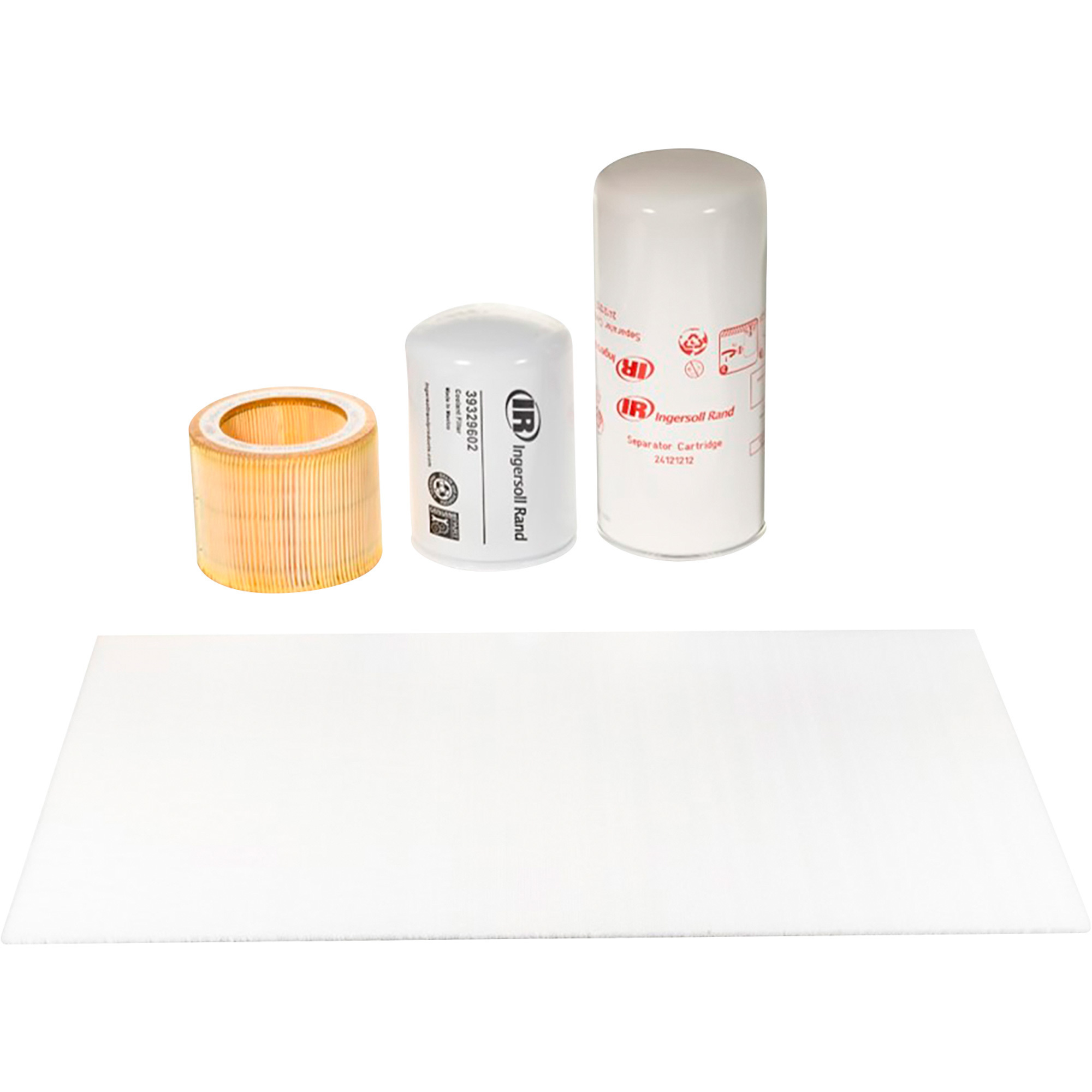 Ingersoll Rand OEM Filters-Only Maintenance Kit, For R Series 4-11kW Oil-Flooded Rotary Screw Air Compressors, Model# 47518595001